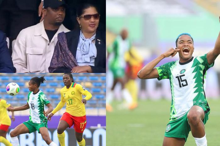 Reactions as Ajibade gives Super Falcons World Cup ticket against 'rough' Cameroon