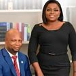 Lagos PDP governorship candidate,  Dr. Abdulaziz Olajide Adediran aka Jandor and his running mate Funke Akindele (Funke Akindelewitter)