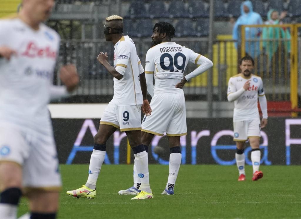 Napoli in disbelief as their 2-0 lead evaporated before their eyes