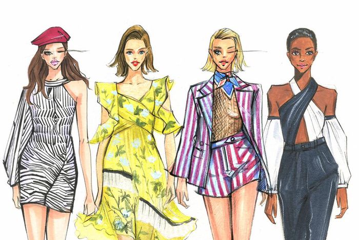 What protection do fashion designers have ?[Rong rong DeVoe fashionsketches]