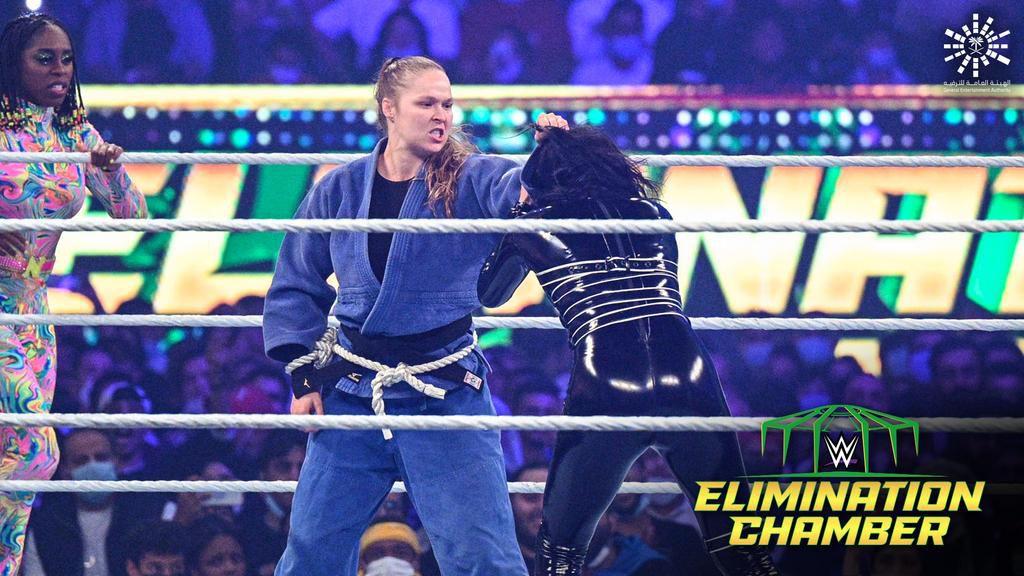 Ronda Rousey fought with one hand tied to her back