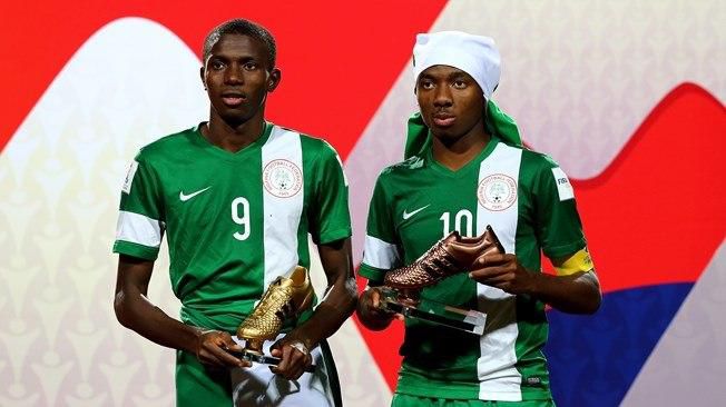 Victor Osimhen  and Kelechi Nwakali