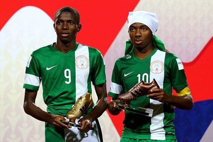 Victor Osimhen  and Kelechi Nwakali