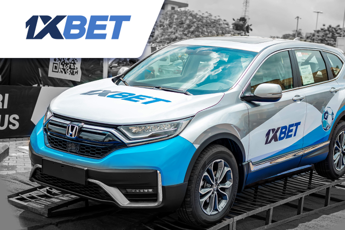 A Honda CR-V and 3 pieces of iPhone smartphones won at 1xBet