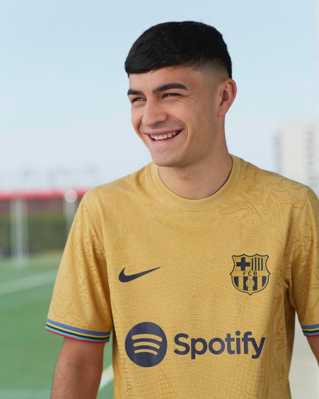 Asisat Oshoala models new Barcelona away jersey for 2022/23 season