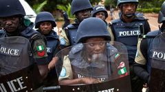 Men of the Nigeria Police Force (The Sun)