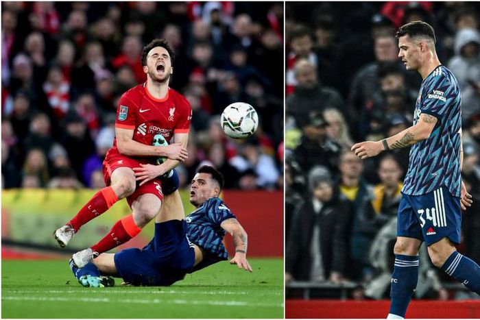 Granit Xhaka produced another embarrassing performance