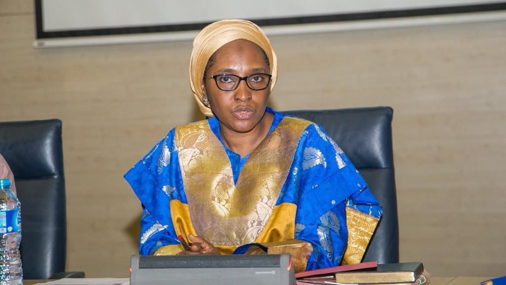The Minister of Finance, Budget and National Planning, Zainab Shamsuna Ahmed [Twitter/@ZShamsuna]