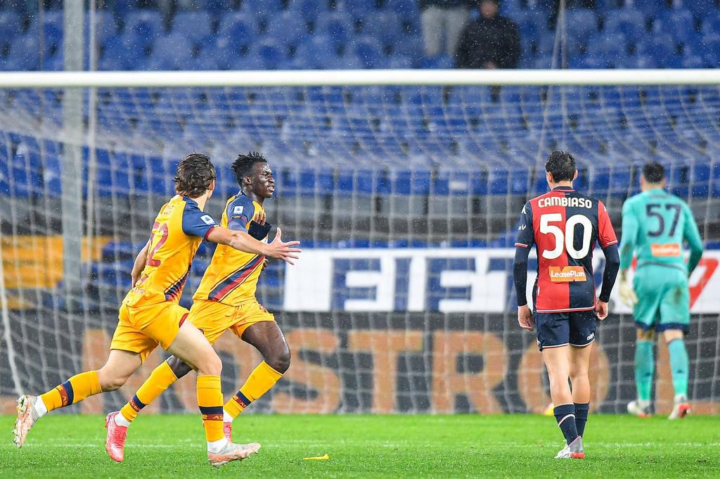 Afena-Gyan announced himself to the world with a stunning brace against Genoa in November 2021