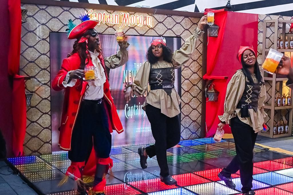 Too much fun in one night as cruise crew emergence winners of Captain Morgan BBN task