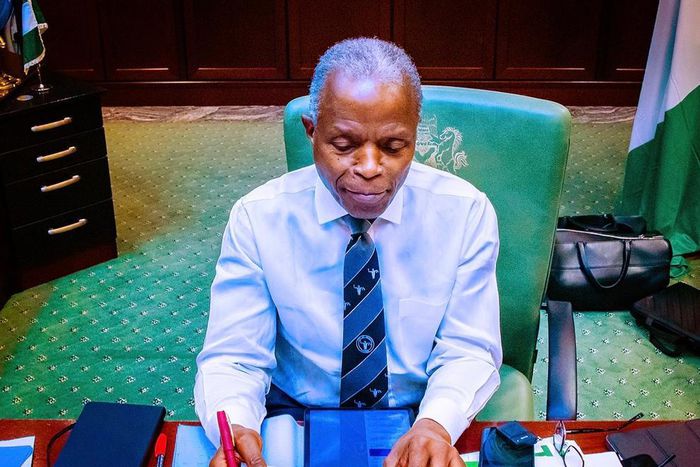 Vice President Yemi Osinbajo. [Presidency ]