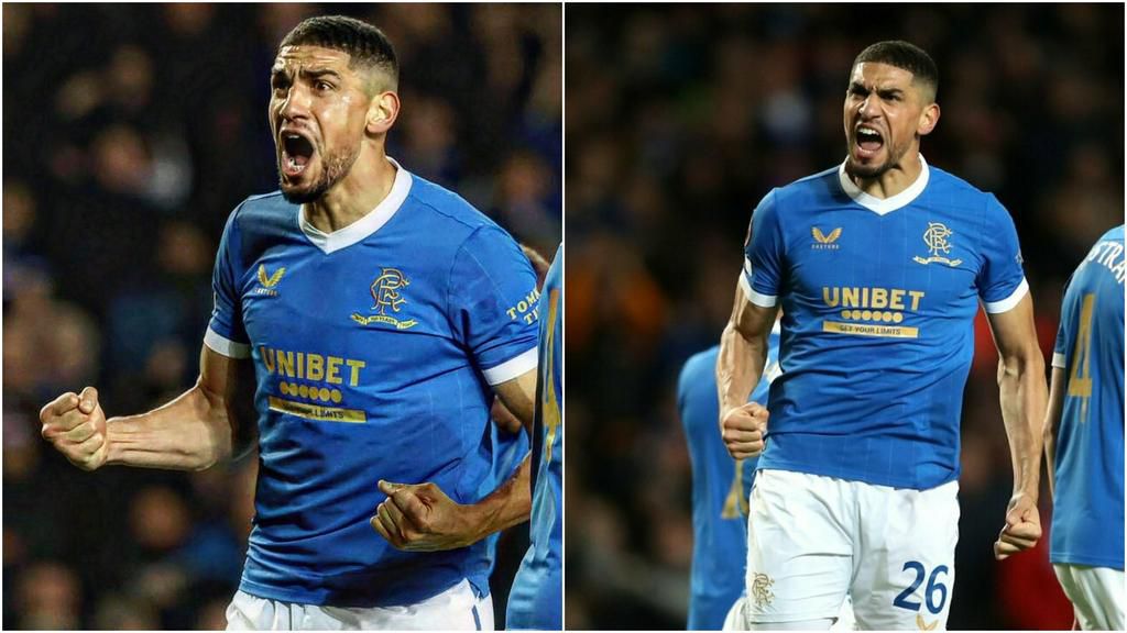 Leon Balogun was on target for Rangers in the Europa League