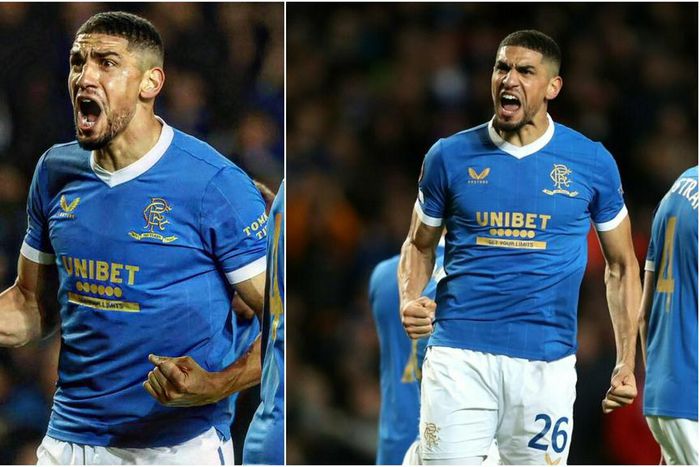 Leon Balogun was on target for Rangers in the Europa League