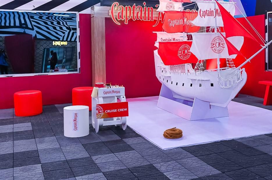 Too much fun in one night as cruise crew emergence winners of Captain Morgan BBN task