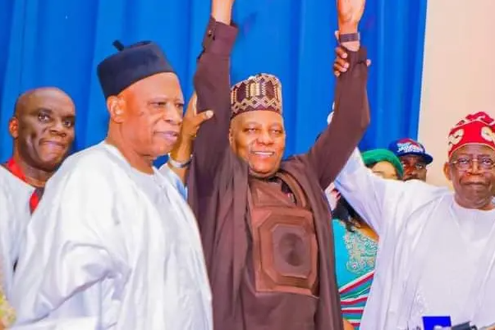 The unveiling ceremony of Kashim Shettima as APC Vice Presidential candidate. [Twitter:APCMedia]