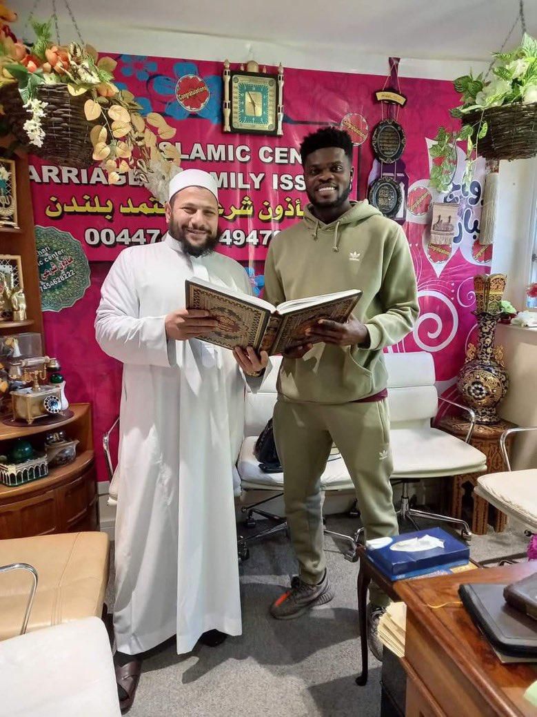 Thomas Partey is now a Muslim ahead of Ghana's clash against Nigeria