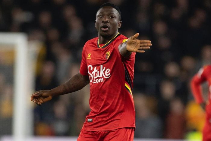Oghenekaro Etebo is back for Watford after a long injury lay-off