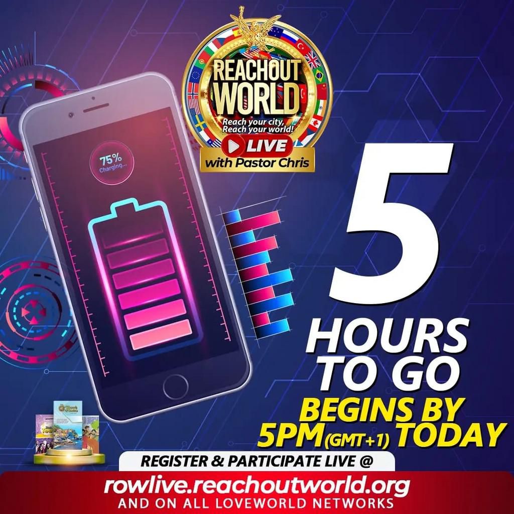 Excitement, high expectations, as ReachOut World Live with Pastor Chris begins