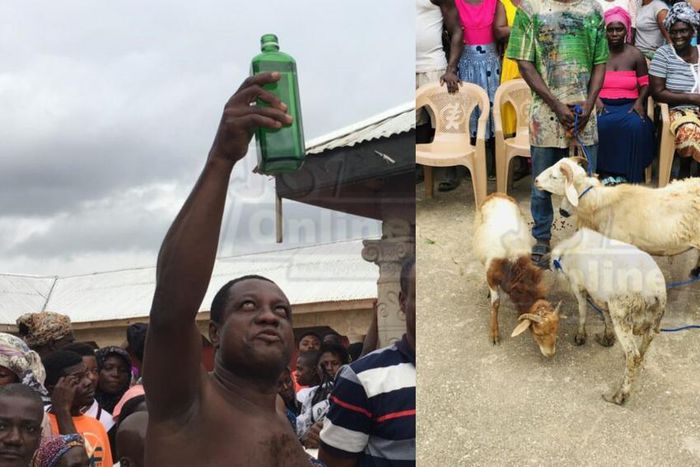 Ritual purification for Opanin Kwame Atta who had sex with his 3 daughters