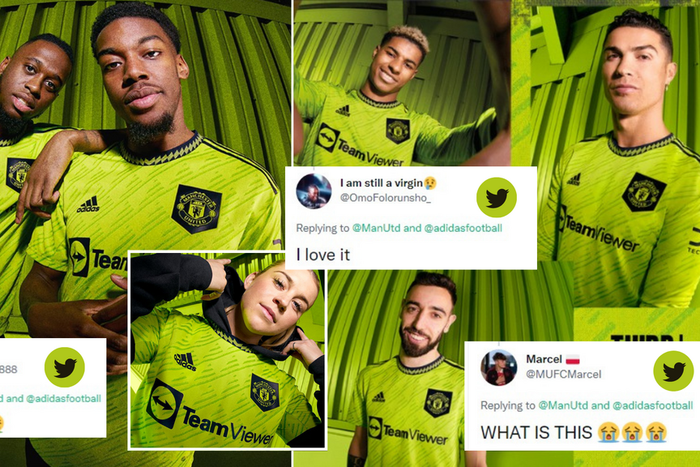 Social media reactions as Manchester United released a historic third kit for the 2022/23 season