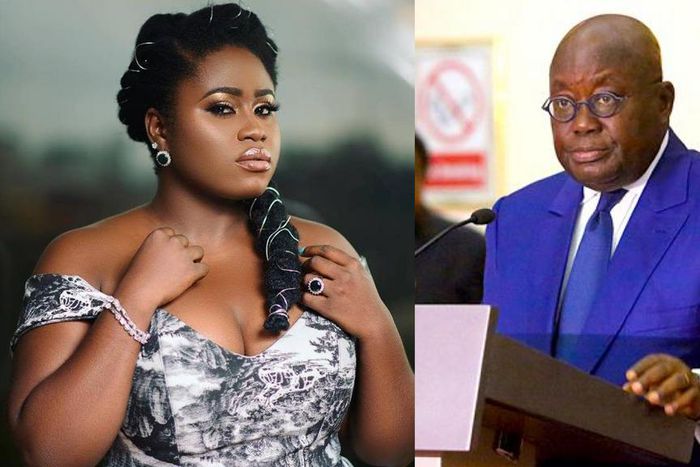 Lydia Forson and Nana Addo