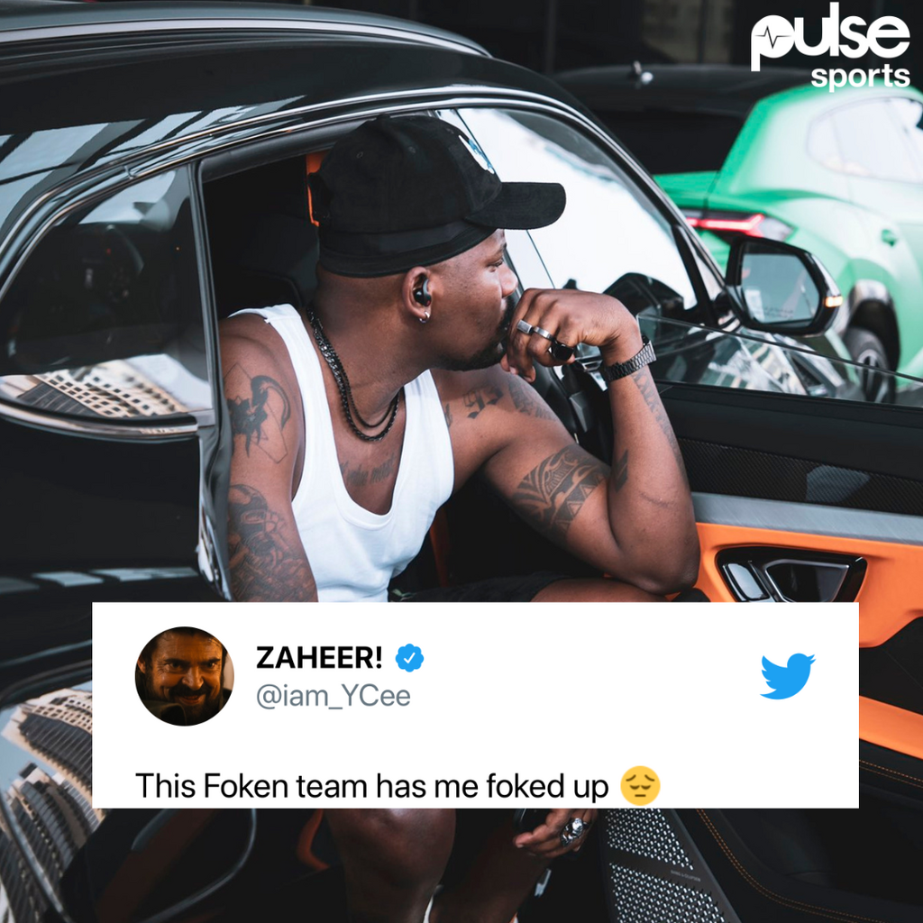 Ycee's reaction to Manchester United's 4-0 loss against Brentford