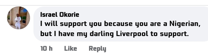 Nigerians reply Taiwo Awoniyi