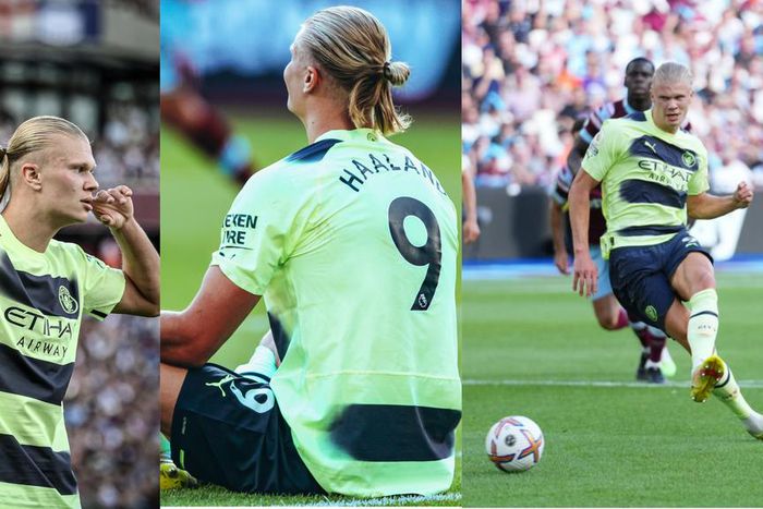 'Erling Haaland is scary' - Reactions as Manchester City beat West Ham 2-0 in opener