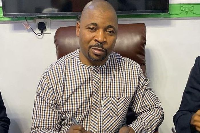 Chairman of the National Union of Road Transport Workers, Lagos State, Musiliu Akinsanya, popularly called MC Oluomo (Nairaland)