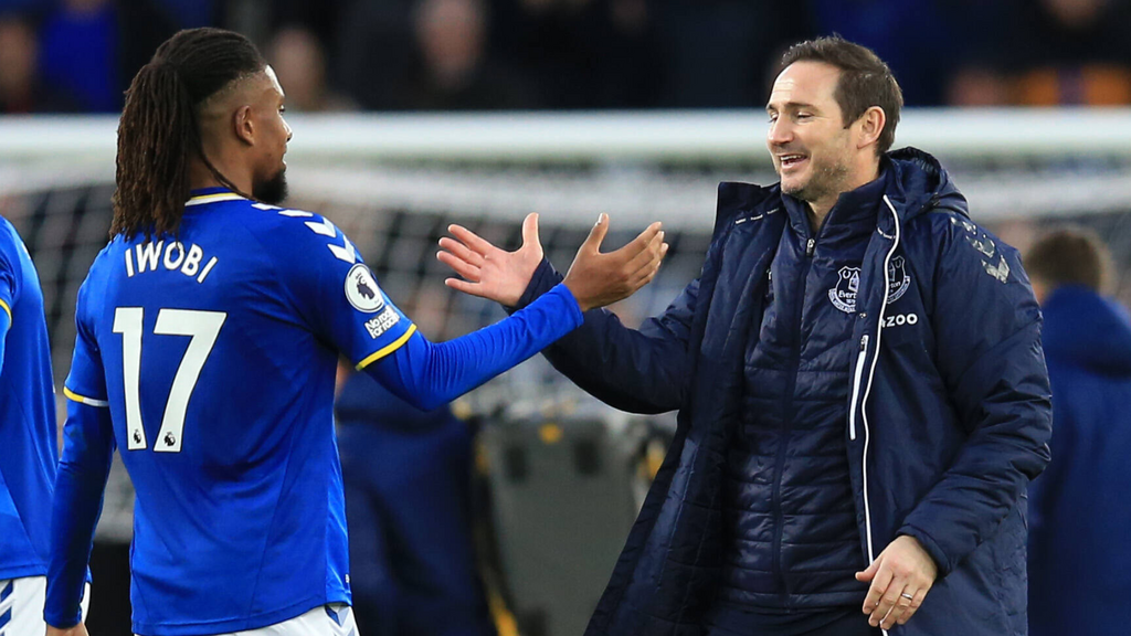Alex Iwobi has once gain earned Frank Lampard's praise after Everton's 3-0 friendly win against Dynamo Kyiv
