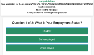Fact-check: Is NPC recruiting for 2023 census? [NAN]