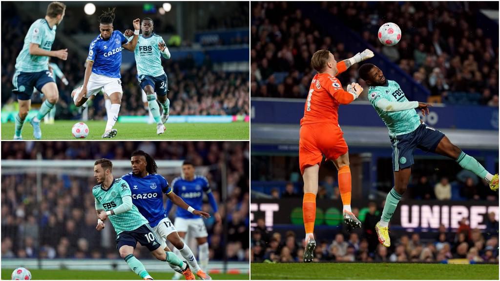 Iwobi and Iheanacho stunk up as Leicester City and Everton played out a 1-1 draw