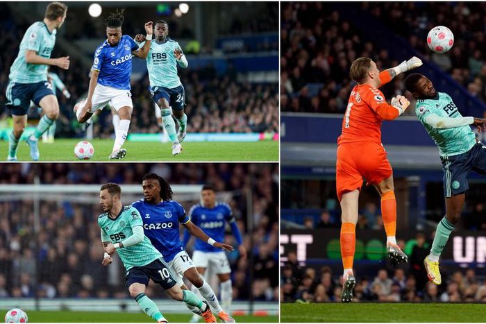 Iwobi and Iheanacho stunk up as Leicester City and Everton played out a 1-1 draw