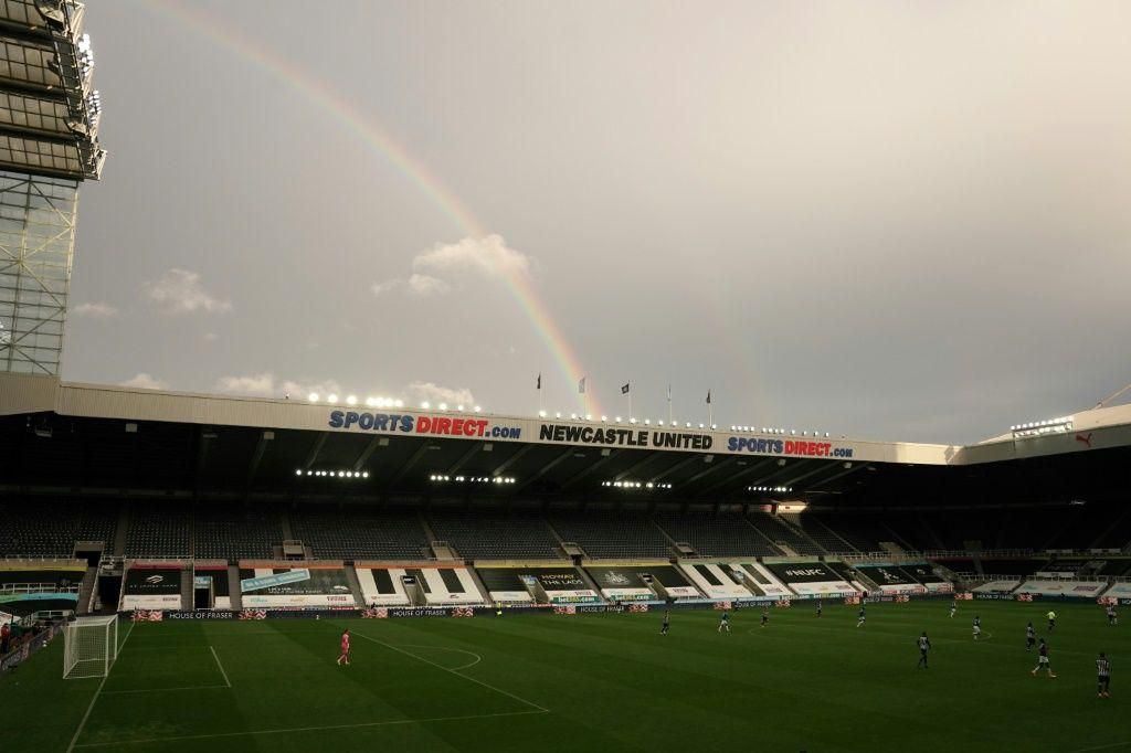 Newcastle United's St James' Park stadium