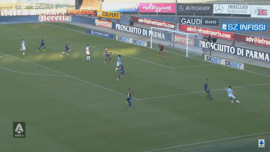 Kvicha Kvaratskhelia's headed equaliser owed a lot to Osimhen's presence inside the penalty area