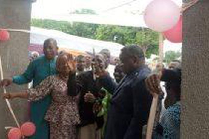 The three bedroom apartment built by Joy Iorhuna an applicant for her Mother