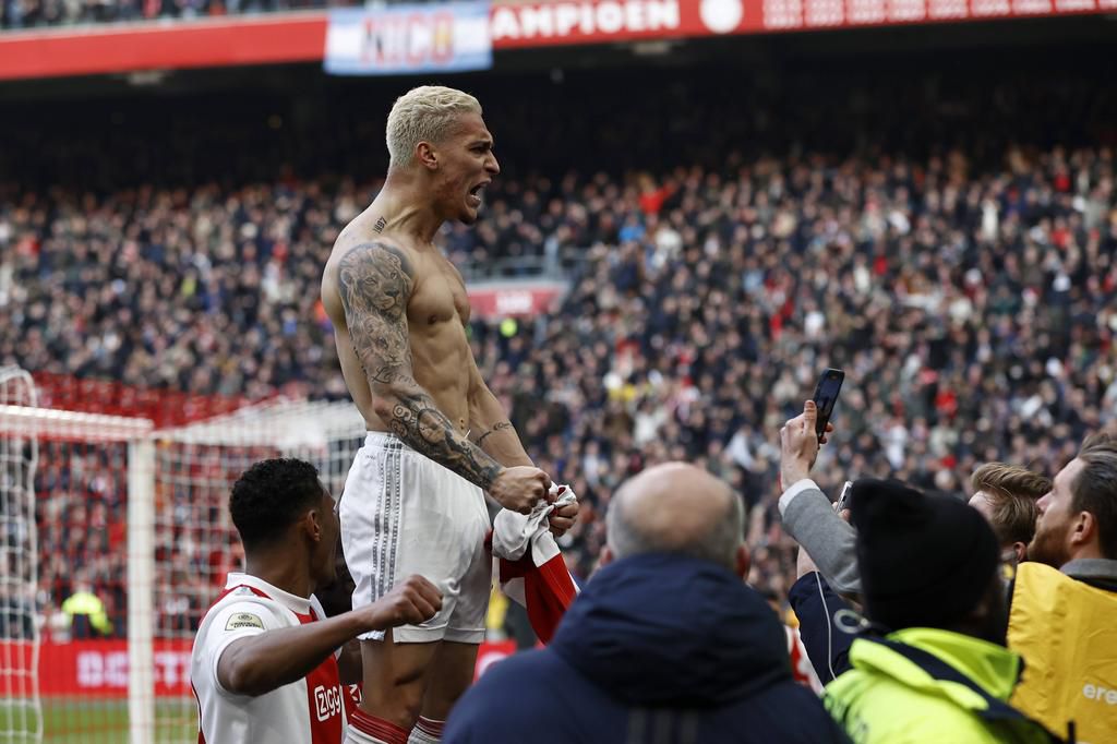 Ajax winger Antony has scored 12 goals and created 10 assists in all competitions for Ajax this season