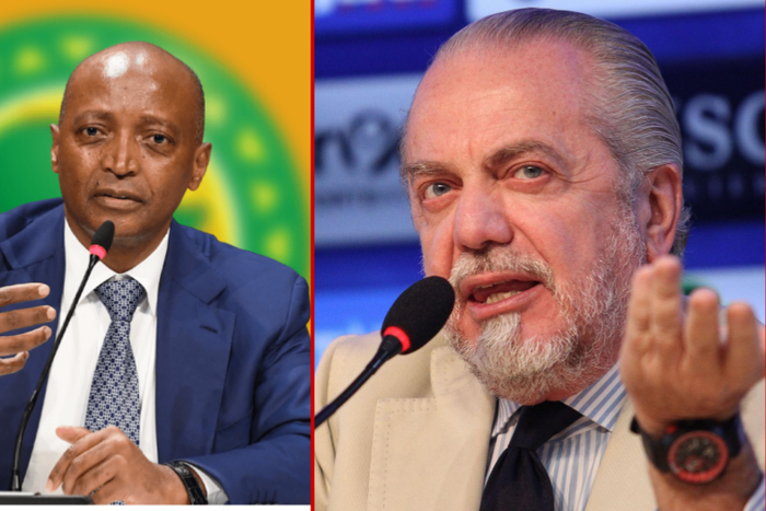 CAF President and Napoli President