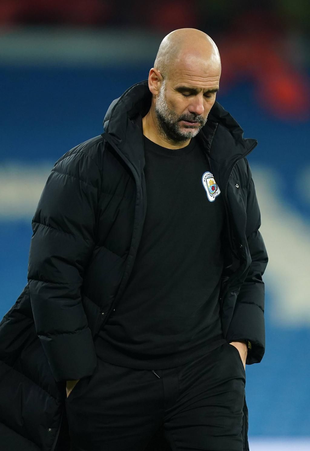 Pep Guardiola was dissappointed as City lost to Tottenham on Saturday