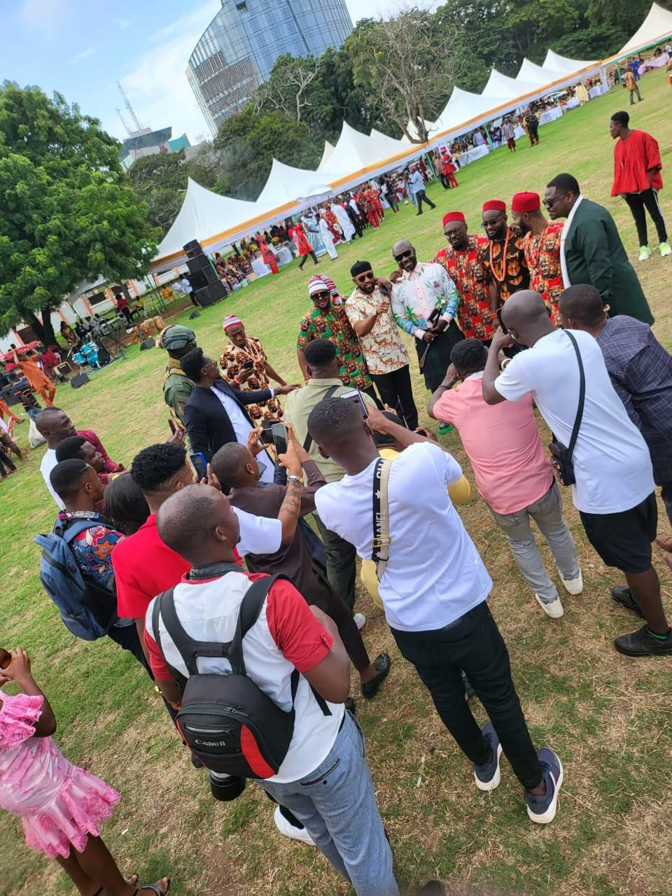 Nollywood actor Jim Iyke has been conferred with a chieftaincy title.