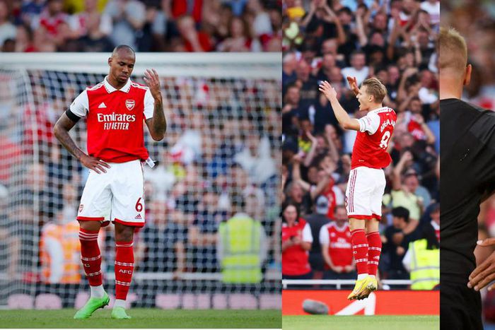 Arsenal fans hail Gabriel for winning goal against Fulham