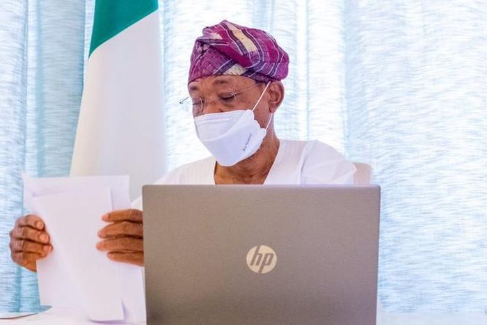 Minister of Interior, Mr Rauf Aregbesola. [Twitter/@raufaregbesola]