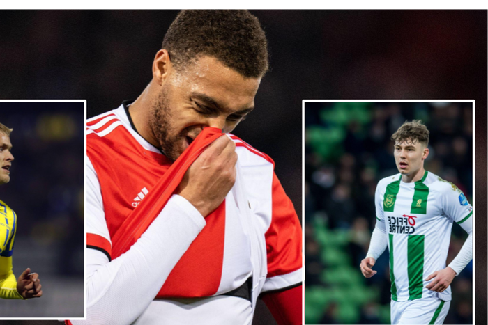 Cyriel Dessers Jens Odgaard Jorgen Strand