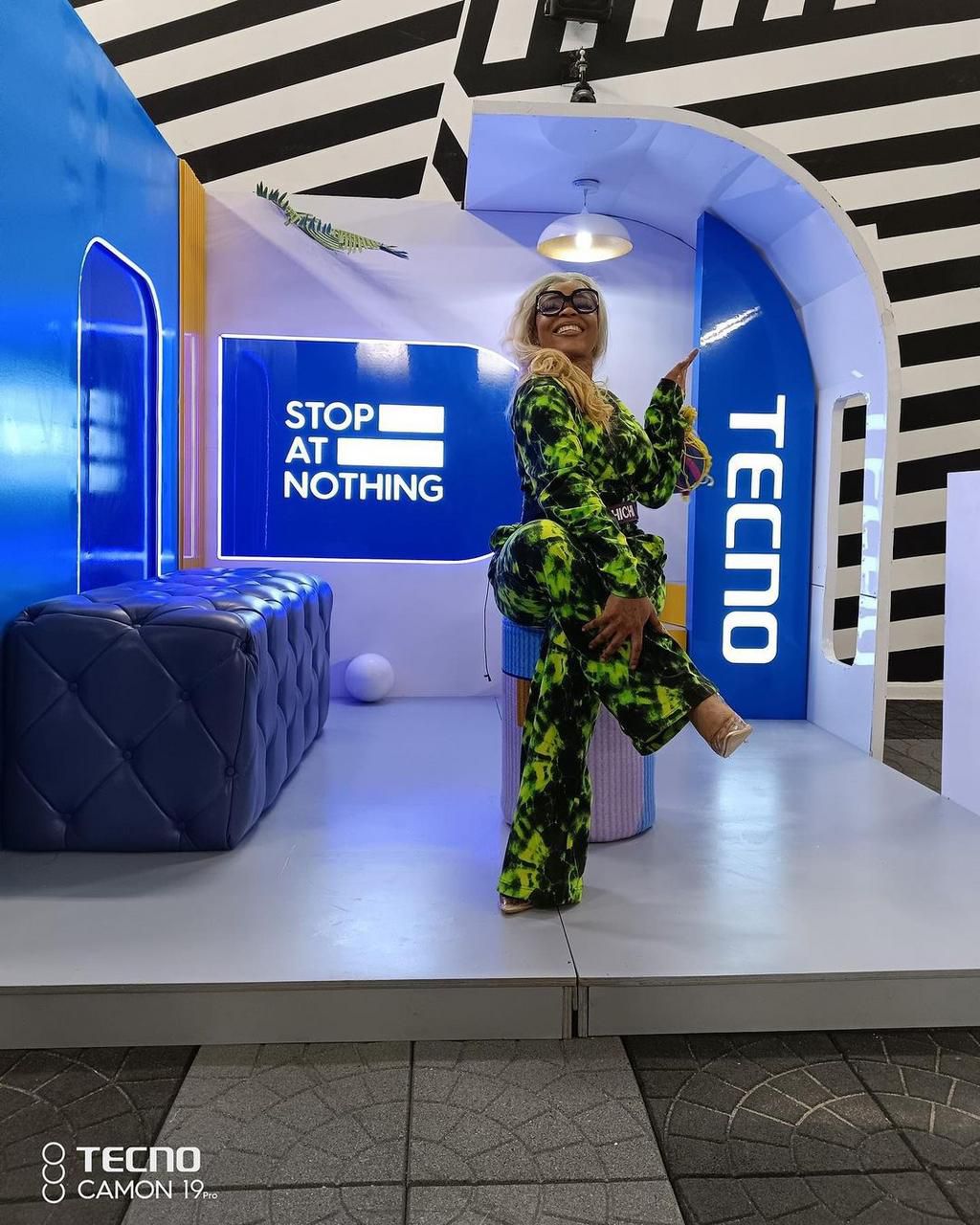 Chi Chi's wig should have never been worn [Instagram/Tecnomobilenigeria]