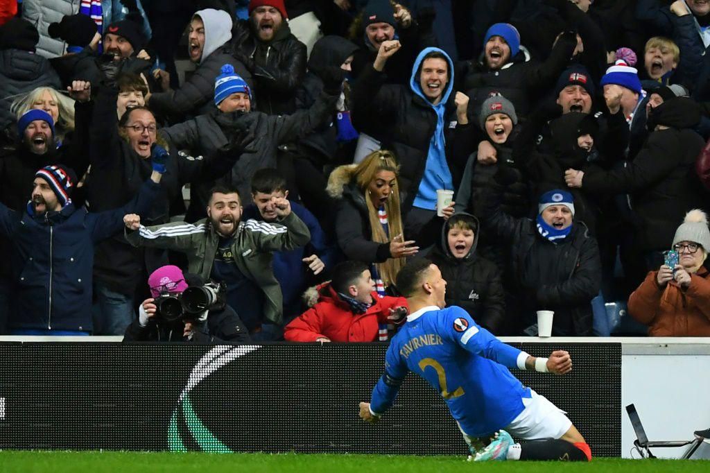 James Tavernier scored twice for Rangers against Borussia Dortmund