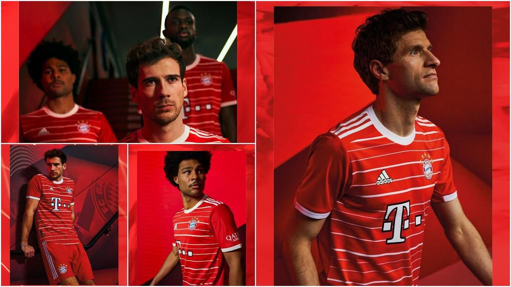 Muller Gnabry Model Bayern Munich New Kit For Season Pulse