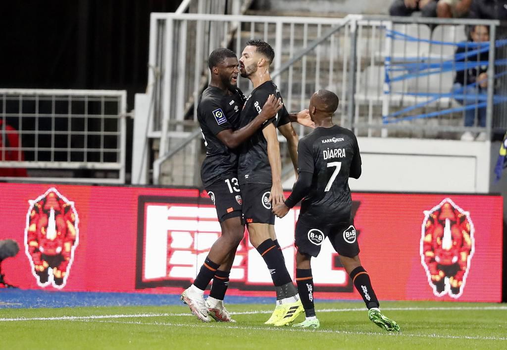 Terem Moffi scored his sixth goal of the season for Lorient