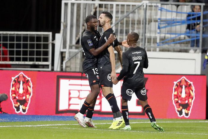 Terem Moffi scored his sixth goal of the season for Lorient
