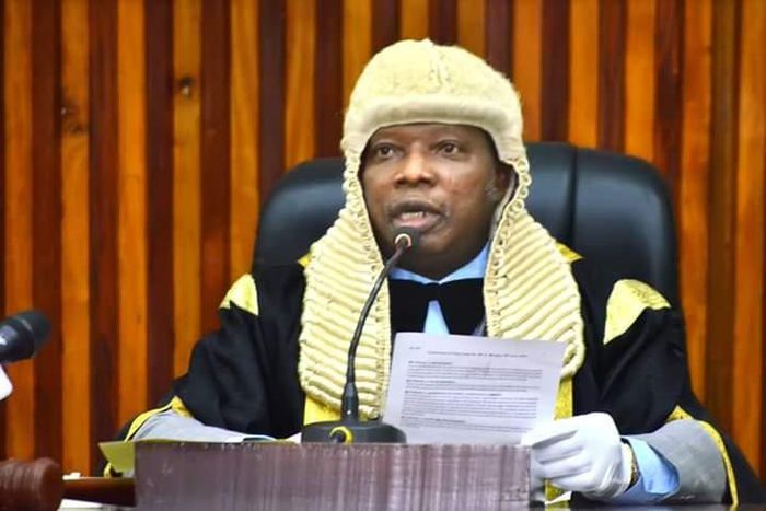 Speaker, Ogun State- House of Assembly, Olakunle-Oluomo. (Punch)