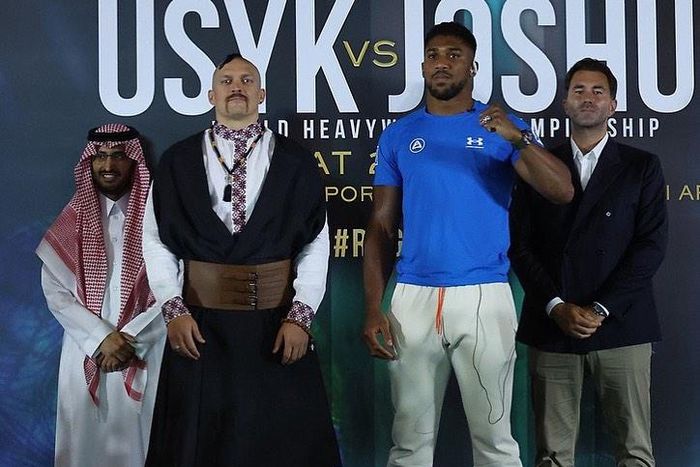 Time and where to watch Anthony Joshua against Oleksandr Usyk
